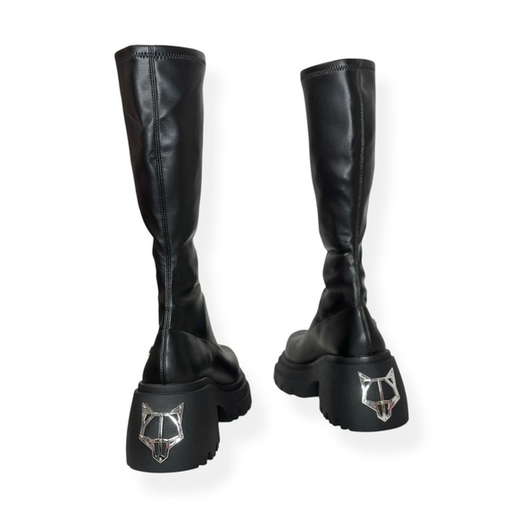 NEW NAKEDWOLFE Scar Stretch Boots, Black, EU38/US8 - Picture 8 of 16